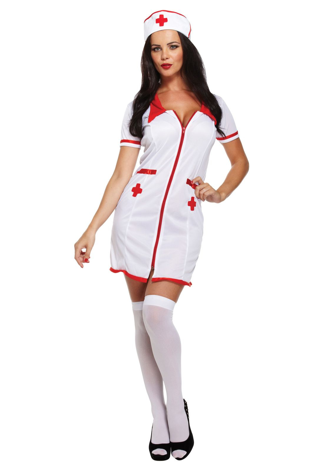 HENBRANDTVOLWASSENEN DAMES Sexy Verpleegster Kostuum | Zuster | Zuster pak | Carnavalskleding | Verkleedkleding / Feest Kostuum| Vrouw | ONZE - M/L 𝕍𝕖𝕣𝕜𝕠𝕠𝕡 ✪ 𝕔𝕠𝕞