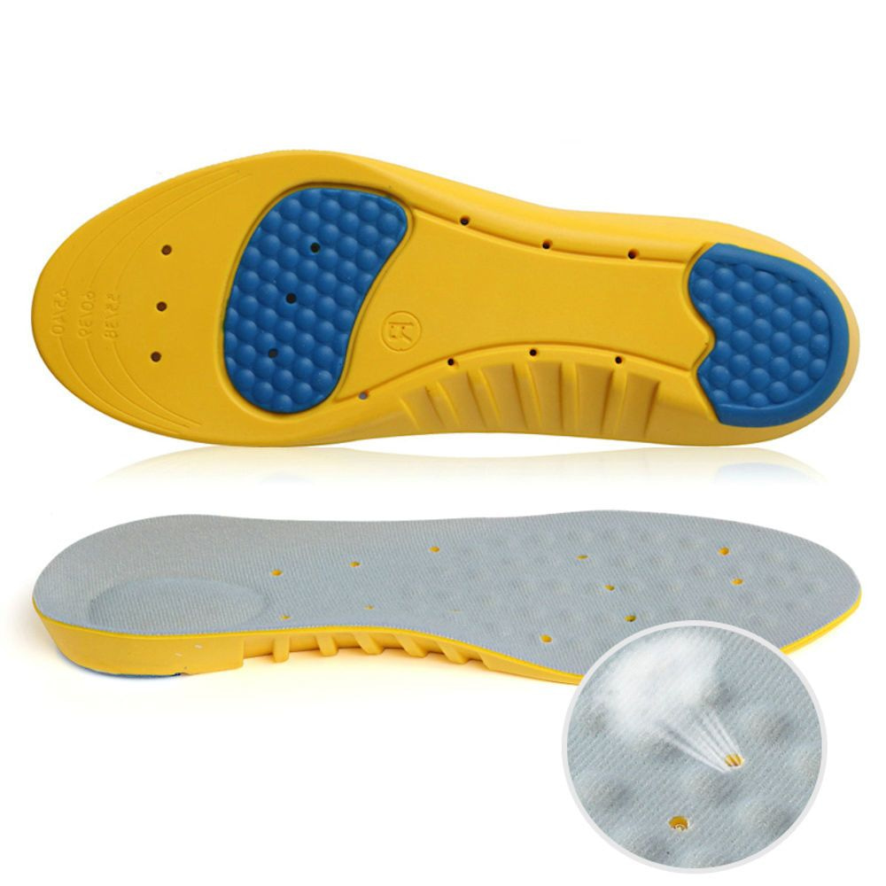 DECOPATENTComfortabele Gel/Foam SPORT Inlegzooltjes voor Indoor \u0026 Outdoor  Sport - Schokdempend - Inlegzooltjes voor tijdens het Sporten - Sport  schoenen zooltjes / Inlegzolen - Sport Inlegzool Maat: 36 tm 40 - Dames /  Heren - Decopatent 