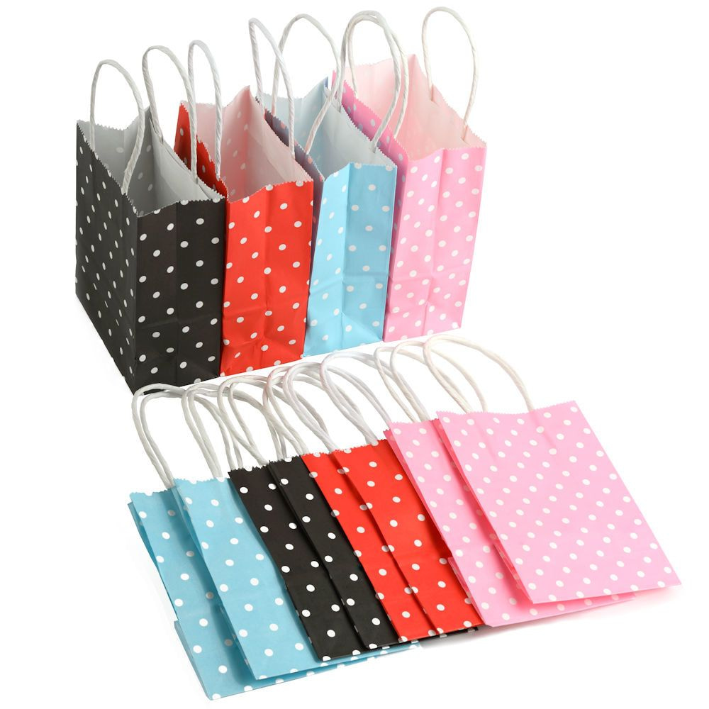 een miljard Afscheid Inleg DECOPATENT12 STUKS Gekleurde papieren zakjes met Witte Stippen met handvat - Bruiloft / Traktatie / Uitdeelzakjes - Gift bags - Cadeauzakjes - Papieren tasjes - Papieren Draagtas - Jongens & Meisjes - Kinderfeestje - Afm. 11 x 6 x 15 Cm. - Decopatent ... een miljard Afscheid Inleg DECOPATENT12 STUKS Gekleurde papieren zakjes met Witte Stippen met handvat - Bruiloft / Traktatie / Uitdeelzakjes - Gift bags - Cadeauzakjes - Papieren tasjes - Papieren Draagtas - Jongens & Meisjes - Kinderfeestje - Afm. 11 x 6 x 15 Cm. - Decopatent ...