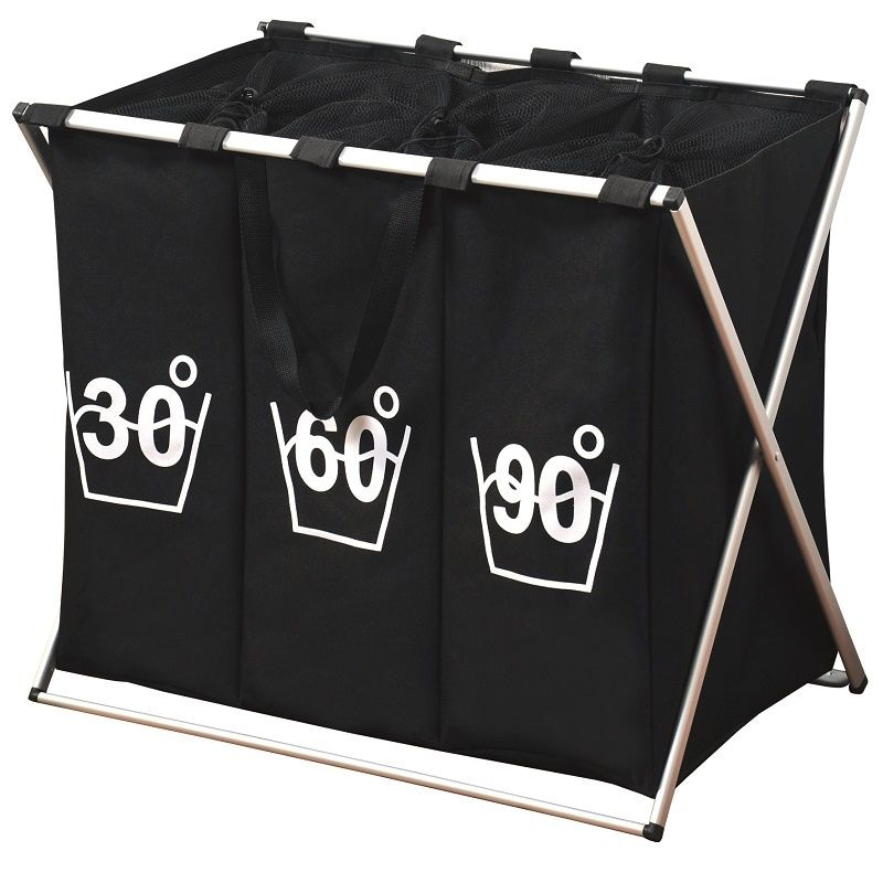 sla Ondergeschikt probleem KESPERWassorteerder, Sorteer uw vieze was op Temperatuur: 30°, 60°, 90° | Was basket op Aluminium Frame | Grote Wassorteer wasmand met 3 Vakken | Sorteer Wasmand | Totale Inhoud 141 Liter | 63 x 38 x 57 Cm | Kleur: ZWART - 𝕍𝕖𝕣𝕜𝕠𝕠𝕡 ✪ 𝕔𝕠𝕞 sla Ondergeschikt probleem KESPERWassorteerder, Sorteer uw vieze was op Temperatuur: 30°, 60°, 90° | Was basket op Aluminium Frame | Grote Wassorteer wasmand met 3 Vakken | Sorteer Wasmand | Totale Inhoud 141 Liter | 63 x 38 x 57 Cm | Kleur: ZWART - 𝕍𝕖𝕣𝕜𝕠𝕠𝕡 ✪ 𝕔𝕠𝕞