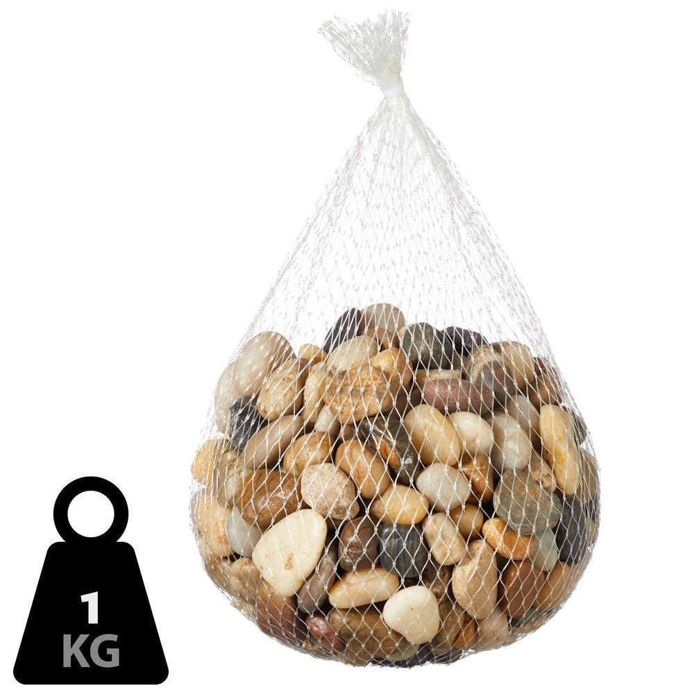 DECOPATENTDecopatent® Decoratie steentjes - 1 KG - Deco Stenen - Natuurlijke sier stenen om te gebruiken bij - 1000 Gram - Naturel - 𝕍𝕖𝕣𝕜𝕠𝕠𝕡 ✪ 𝕔𝕠𝕞