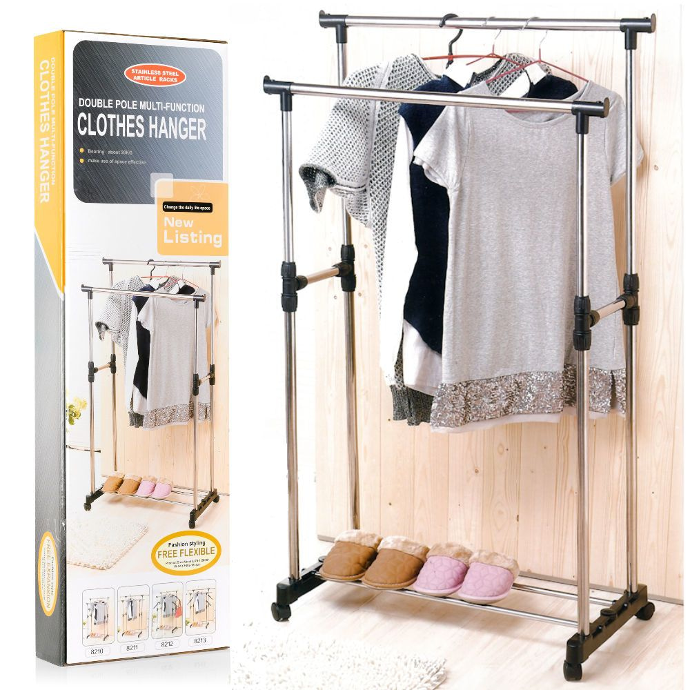 Alternatief voorstel Smaak Penetratie DECOPATENTVerrijdbaar mobiel 2 Laags Kledingrek op wieltjes - Kleding rek in Hoogte instelbaar van 92 -> 162 Cm - 2 Kledingstangen - Dubbel kledingrek - Stevig Staand Mobiel Verstelbaar Kleren Rek Garderoberek - Kleur: Zwart/Chrome - Decopatent ... Alternatief voorstel Smaak Penetratie DECOPATENTVerrijdbaar mobiel 2 Laags Kledingrek op wieltjes - Kleding rek in Hoogte instelbaar van 92 -> 162 Cm - 2 Kledingstangen - Dubbel kledingrek - Stevig Staand Mobiel Verstelbaar Kleren Rek Garderoberek - Kleur: Zwart/Chrome - Decopatent ...