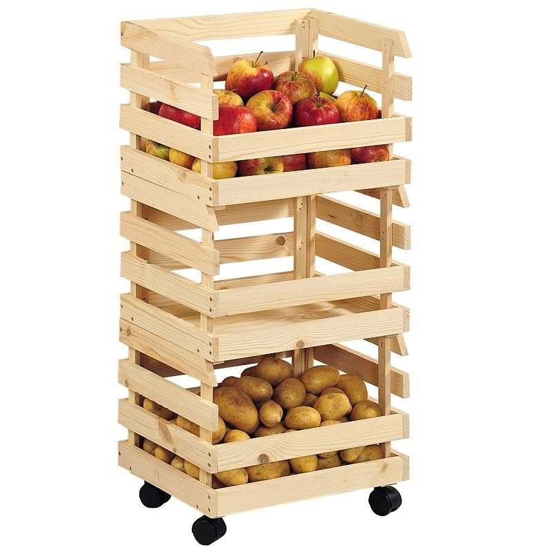 democratische Partij Pijlpunt Tweet KESPERFSC® Houten Voorraadrek op wielen, voor Aardappel/ Fruit Opslag | 3 Kratten van Dennenhout | Stapelbaar Opslag Box / Kratten | Krat om Aardappels of Fruit in op te bergen | 3 democratische Partij Pijlpunt Tweet KESPERFSC® Houten Voorraadrek op wielen, voor Aardappel/ Fruit Opslag | 3 Kratten van Dennenhout | Stapelbaar Opslag Box / Kratten | Krat om Aardappels of Fruit in op te bergen | 3