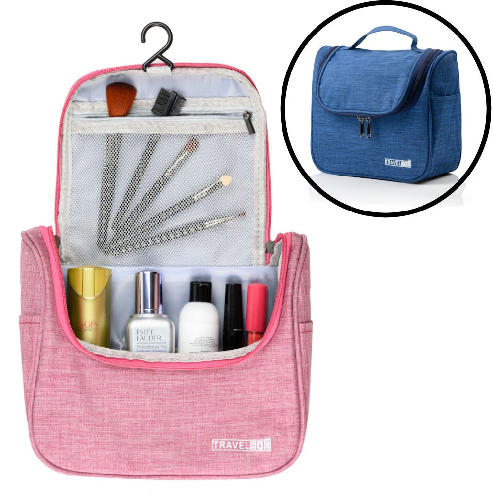 Installatie deelnemen Ongeschikt DECOPATENTOphangbare Toilettas met Haak - Reis Toilet tas - Travel bag Organizer voor Vakantie / Kamperen & Reizen – Hangende Make up tas - Cosmetica Etui Tasje - Reistas Mannen en Vrouwen – Kleur BLAUW - Decopatent® - 𝕍𝕖𝕣𝕜𝕠𝕠𝕡 ✪ 𝕔𝕠𝕞 Installatie deelnemen Ongeschikt DECOPATENTOphangbare Toilettas met Haak - Reis Toilet tas - Travel bag Organizer voor Vakantie / Kamperen & Reizen – Hangende Make up tas - Cosmetica Etui Tasje - Reistas Mannen en Vrouwen – Kleur BLAUW - Decopatent® - 𝕍𝕖𝕣𝕜𝕠𝕠𝕡 ✪ 𝕔𝕠𝕞