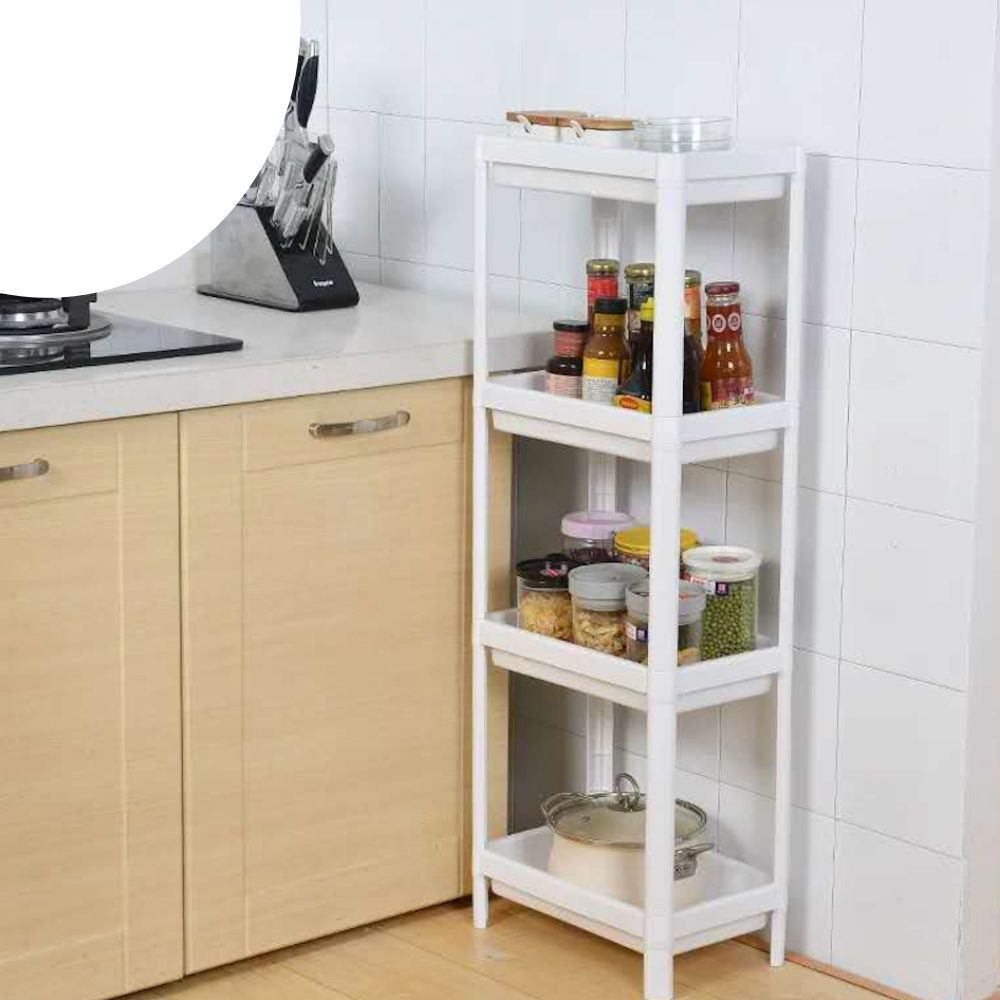 levering Afhaalmaaltijd Briljant DECOPATENT4 Laags Opbergrek - Staand rek met 4 etages voor in de badkamer - Keukenrek - Badkamerrek - Kunstof Rechthoekig rek - Wit Plastic hoekrek - Keuken rek / Badkamer rek - Decopatentยฎ - ๐๐๐ฃ๐๐ ๐ ๐ก โช ๐๐ ๐ levering Afhaalmaaltijd Briljant DECOPATENT4 Laags Opbergrek - Staand rek met 4 etages voor in de badkamer - Keukenrek - Badkamerrek - Kunstof Rechthoekig rek - Wit Plastic hoekrek - Keuken rek / Badkamer rek - Decopatentยฎ - ๐๐๐ฃ๐๐ ๐ ๐ก โช ๐๐ ๐