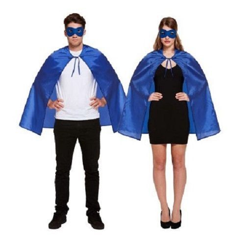 camera Luchtvaartmaatschappijen boog HENBRANDTVOLWASSENEN UNISEX HEREN / DAMES Superhelden kostuum bestaande uit  1x Blauwe Masker en 1x Blauwe Cape | Kleur : Blauw | Carnavalskleding |  Verkleedkleding / Feest Kostuum Superheld| Man & Vrouw | ONZE SIZE FITTS  ALL - 𝕍𝕖𝕣𝕜𝕠𝕠𝕡 ✪ 𝕔𝕠𝕞