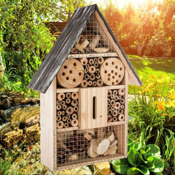 Vier Koken Momentum DECOPATENTDecopatent® Insectenhotel - Bamboe hout - Insecten hotel - Insecten  huis - Natuur & Milieu vriendelijk - Afm 26 x 10.3 x 37.6 Cm -  𝕍𝕖𝕣𝕜𝕠𝕠𝕡 ✪ 𝕔𝕠𝕞