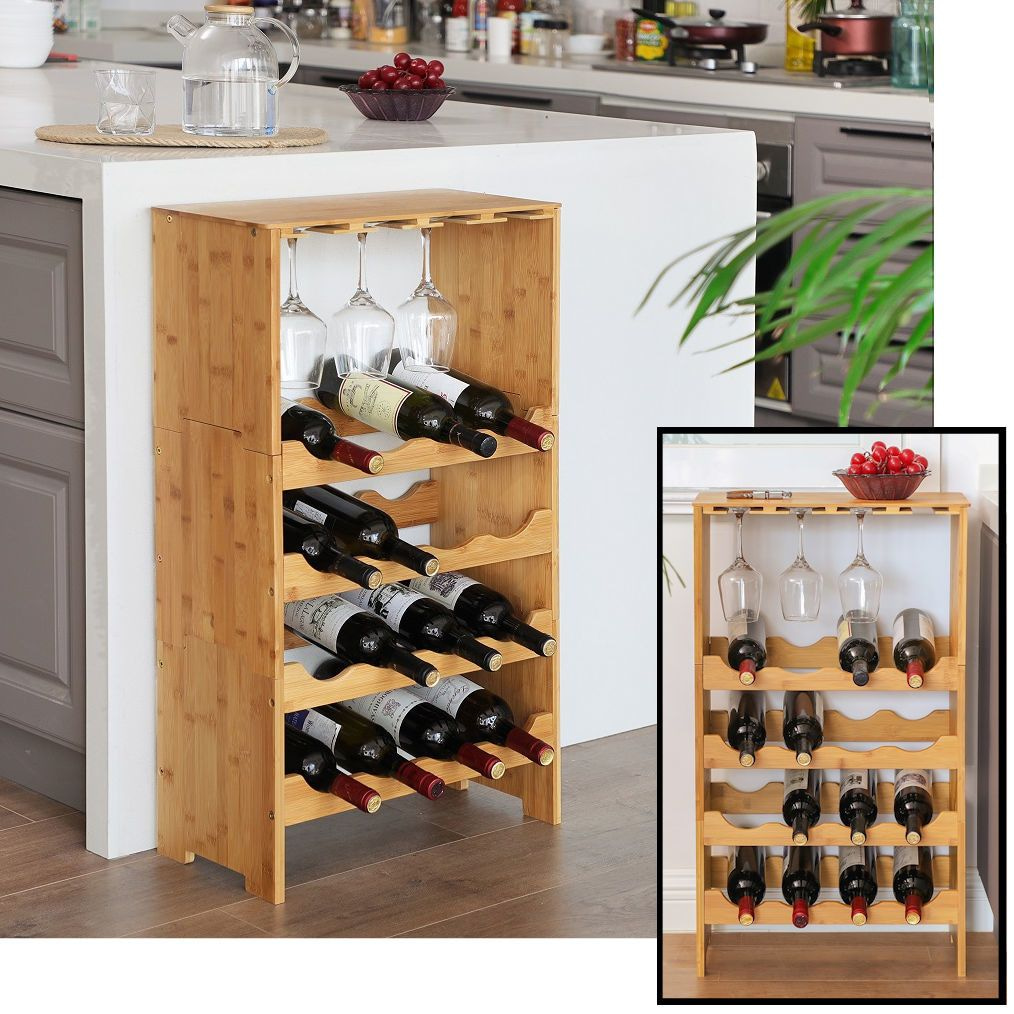 Charlotte Bronte Transparant Bridge pier DECOPATENTGroot wijnrek van bamboe hout voor 16 flessen wijn en 8 wijnglazen - Design wijnflessenrek / flessenrek met wijnglashouder - Decopatent® - 𝕍𝕖𝕣𝕜𝕠𝕠𝕡 ✪ 𝕔𝕠𝕞 Charlotte Bronte Transparant Bridge pier DECOPATENTGroot wijnrek van bamboe hout voor 16 flessen wijn en 8 wijnglazen - Design wijnflessenrek / flessenrek met wijnglashouder - Decopatent® - 𝕍𝕖𝕣𝕜𝕠𝕠𝕡 ✪ 𝕔𝕠𝕞