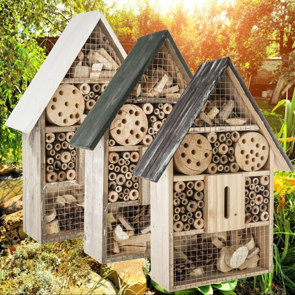 provincie voldoende Haast je DECOPATENTDecopatent® Insectenhotel - Bamboe hout - Insecten hotel -  Insecten huis - Natuur & Milieu vriendelijk - Afm 26 x 10.3 x 37.6 Cm -  𝕍𝕖𝕣𝕜𝕠𝕠𝕡 ✪ 𝕔𝕠𝕞