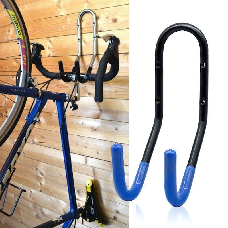 DECOPATENTMuur Ophangsysteem voor 1 Fiets - Fiets ophangen aan Stuur -  Ophang systeem fiets - Fiets Houder muur - Wandmontage - Fiets ophangen aan  muur - Ophangbeugel fiets voor Wand montage - Decopatent® - 𝕍𝕖𝕣𝕜𝕠𝕠𝕡  ✪ 𝕔𝕠𝕞