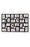 Decopatent Decopatent - XL Fotolijst Collage voor 24 Foto's van (15x10 & 10x15 Cm) - Fotolijsten - Fotolijstje met 24 fotokaders - 86.5 x 58 Cm - Zwart