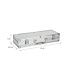 Decopatent BBQ Gereedschap SET - 6 Delig in Koffer - Barbecue - BBQ - Grill - Tang Spatel Grijptang Mes Vleesvork Insmeerborstel