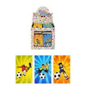 Henbrandt Uitdeelcadeautjes - Notitieboekjes - Model: Voetbal in Traktatiebox (168 Stuks)
