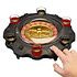 Decopatent Decopatent® Roulette Drankspel - Met 6 shotglaasjes - Drinkspel - Drank spel Voor Volwassenen - Drinking Game - Drank Roulette