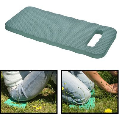 Decopatent Decopatent® Kniekussen tuin - Kniebescherming - Kussen voor onder de knie - Kniemat - Zacht - Groen - 40.5 x 18 x 2 Cm.