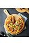Decopatent Bamboe Pizzaschep voor Pizza's Ø25 Cm - Pizzaplank met handvat - Pizzaborden - Oven - Bbq - Serveerplank