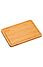Kesper FSC® Bamboe Houten Snijplank - Met Saprand - Snij Plank - Afm. 33 x 23 x 1.6 Cm