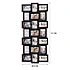 Decopatent Decopatent - XL Fotolijst Collage voor 21 Foto's van (10x15 & 15x10 Cm) - Fotolijsten - Fotolijstje met 18 fotokaders - 58.5 x 111 Cm - Zwart