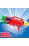Decopatent XL Waterpistool - Super soaker waterpistool voor jongens - Jumbo waterkanon - Dubbel Shots supersoaker water pistool voor kinderen - Waterspeelgoed Watergeweer - Water gun met groot water reservoir - Afm 63.5x10x26 Cm - 1.8 Liter - ROOD - Decopatent®