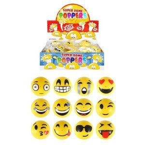 Henbrandt Uitdeelcadeautjes - Smiley Ploppers in Display (48 stuks)