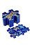 Decopatent Decopatent® Puzzel sorteerbakjes - 6 Vaks - Puzzel sorteer bakjes - Stapelbaar - Puzzle Puzzelstukjes Bakjes - 21,5 x 16,5 x 10,8 Cm