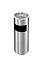 Decopatent Decopatent® Staande Asbak met RVS Afvalbak - Asbak Voor Buiten - Vloerasbak - Buitenasbak Groot - Rookpaal - Asbakken - 25x25x61