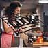 Decopatent Decopatent® - Pannenhouder - COOK Design - Pannen Onderzetter - Panonderzetter Vierkant - Metaal - Pannen Onderzetters - Zwart