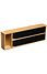 Decopatent Decopatent® Keuken Foliedispenser voor 2 Rollen folie - 1 opbergvak - Keukenlade Folie dispenser voor aluminium & huishoudfolie