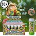Decopatent 36 STUKS Dinosaurus Bellenblaas - 50ML - Traktatie Uitdeelcadeautjes voor kinderen - Klein Speelgoed - Belleblaas - Uitdeelcadeaus
