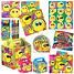 Henbrandt 10 STUKS | KANT-EN-KLARE Gevulde SMILEY Traktatiedozen INCLUSIEF Uitdeel Kado's. Bestaande uit: Uitdeelbox, Krijtjes, Notitieblok, Flipperspel, Puzzel, Stickervel en Bellenblaas | Jongens & Meisjes | Tractatiedozen voor Verjaardagen en Kinderfeestjes