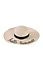 Decopatent Decopatent - Zonnehoed Dames - Hello Summer - Zomerhoed - Strohoed UV - Strandhoed Hoofddeksel met Brede rand - Hoed voor Volwassenen - Kleur: Naturel