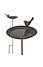 Decopatent Decopatent® Vogeldrinkschaal Staand op Paal - Vogel Waterschaal - Gietijzeren - Vogelbad buiten - Staande Vogelbadjes - Hoogte Ca. 79.5 Cm.