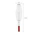 Decopatent Visklem voor BBQ / Barbeque met Houten Handvat - Bbq Vissen klem - Visklemmen bbq accesoires - Visklemmen - Visgrill - Grill rooster - Barbecuerooster - Visrooster vis klem - Vistang - Vishouder - Vis barbecue - Decopatent®