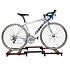 Decopatent Rollenbank Fietstrainer - Fiets rollenbaan Hometrainer voor Racefiets / Koersfiets of Mountainbike (Mtb) - Voor 16" tm 29" Inch & 700C Fietsen - Indoor Fiets Rollerbaan trainer - Rollenbank voor een fiets - Thuis trainer - Blauw / Wit - Decopatent®