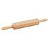 Kesper Deegroller rolstok met handvat - FSC® Beukenhout antikleef Hout - 42x6x6 Cm - Deegrolstok draaiende roller - Rolgedeelte 23xØ6 Cm