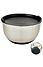 Kesper RVS Mengkom Ø24 Cm. - Mengkom met Silicone Deksel - Beslagkom met Deksel - Mixing bowl - Afm. 24 x 24 x 15 Cm.
