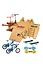 Allerion Allerion Fingerboard Set Large - Mini Vinger Skateboard - Skatepark met Ramps - 16-delig