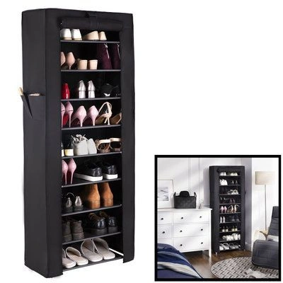 Schoenen in store kast opbergen