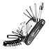 Decopatent Multitool Fiets reparatie toolkit 16-delig - Voor Racefiets / Toerfiets / Mtb / Mountainbike - Vouwgereedschap fiets - Multifunctionele Fiets Reparatieset - Zakgereedschap Multi tool - Pocket tool fiets - Fiets montage - Decopatent®
